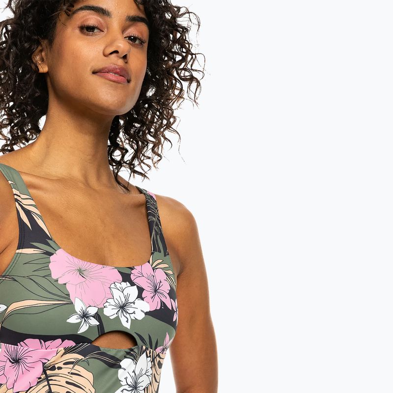 Costume da bagno due pezzi donna ROXY Pro The Double Line One antracite classic pro surf 6