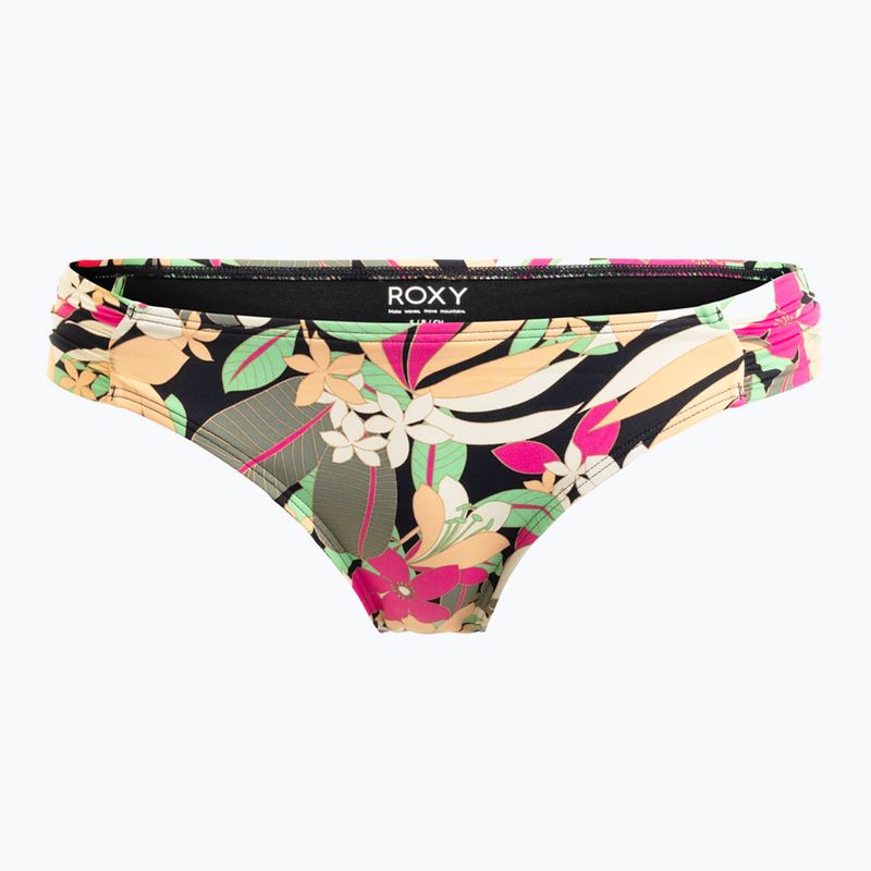 ROXY Stampato Beach Classics Moderato antracite slip del costume da bagno della palma