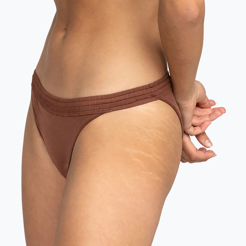 ROXY Bikini Silky Island - slip del costume da bagno alla birra di radice 5