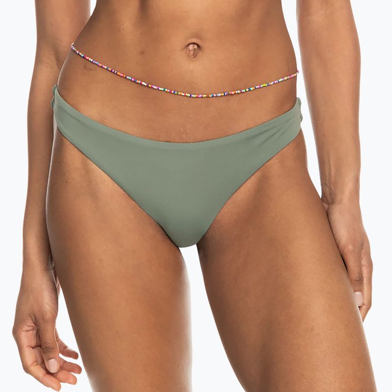 ROXY Beach Classics Tanga slip da bagno verde agave 2