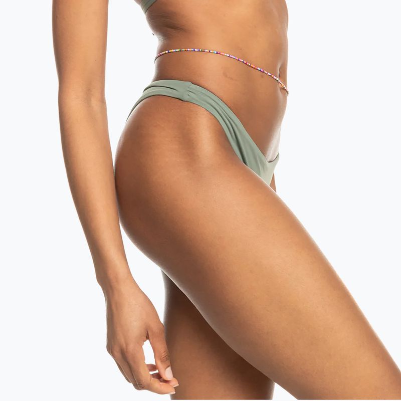 ROXY Beach Classics Tanga slip da bagno verde agave 4