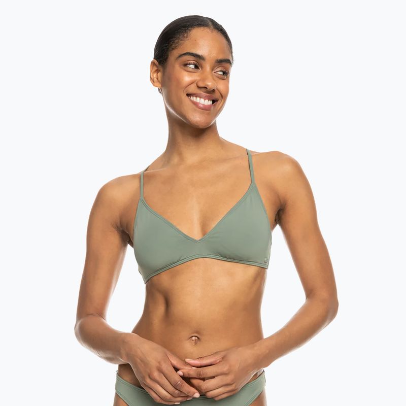 ROXY Beach Classics Tri top da bagno verde agave 2