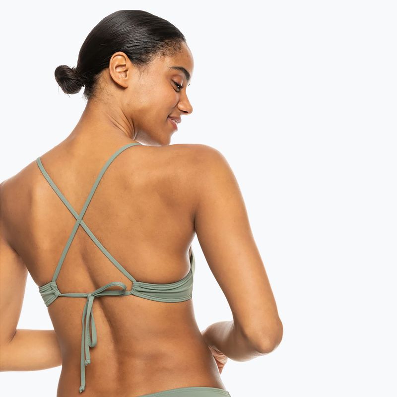 ROXY Beach Classics Tri top da bagno verde agave 4
