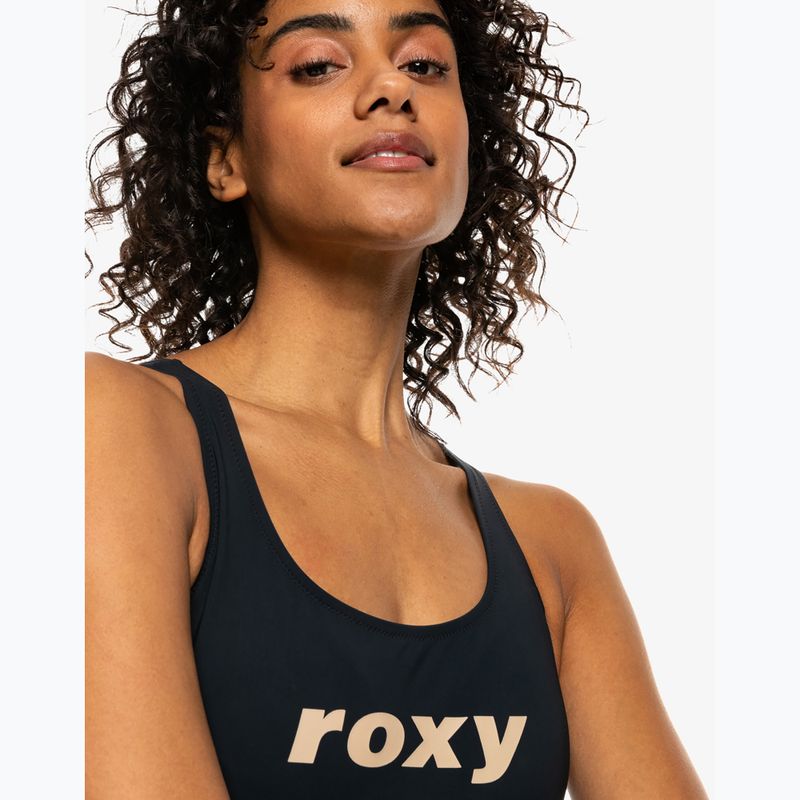 Costume intero donna ROXY Active Cross antracite 8