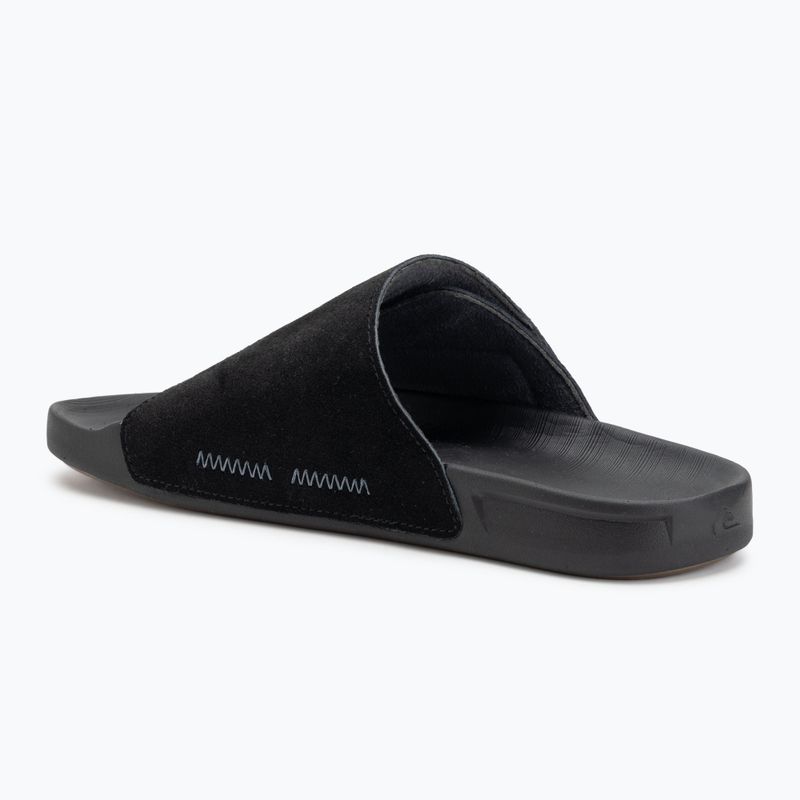 Quiksilver Rivi Suede infradito uomo nero 1 3