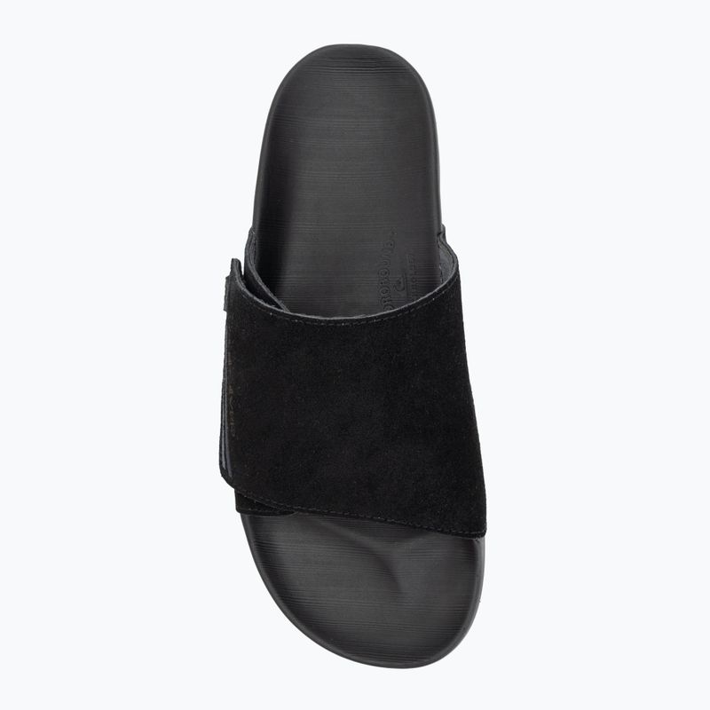 Quiksilver Rivi Suede infradito uomo nero 1 5