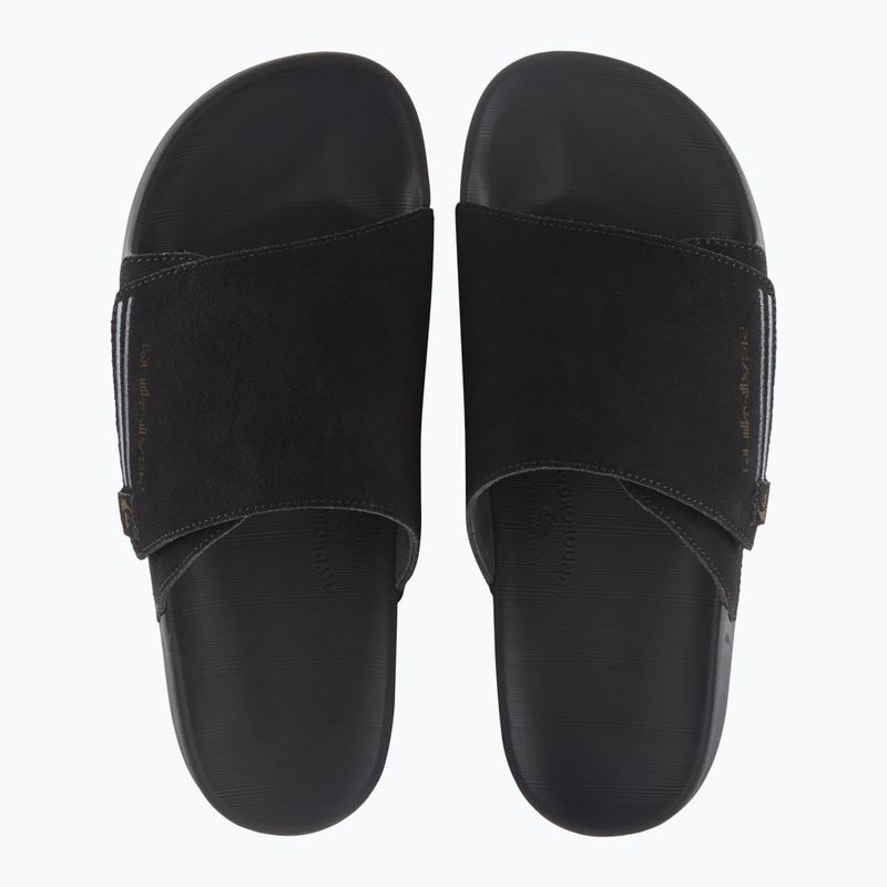 Quiksilver Rivi Suede infradito uomo nero 1 3