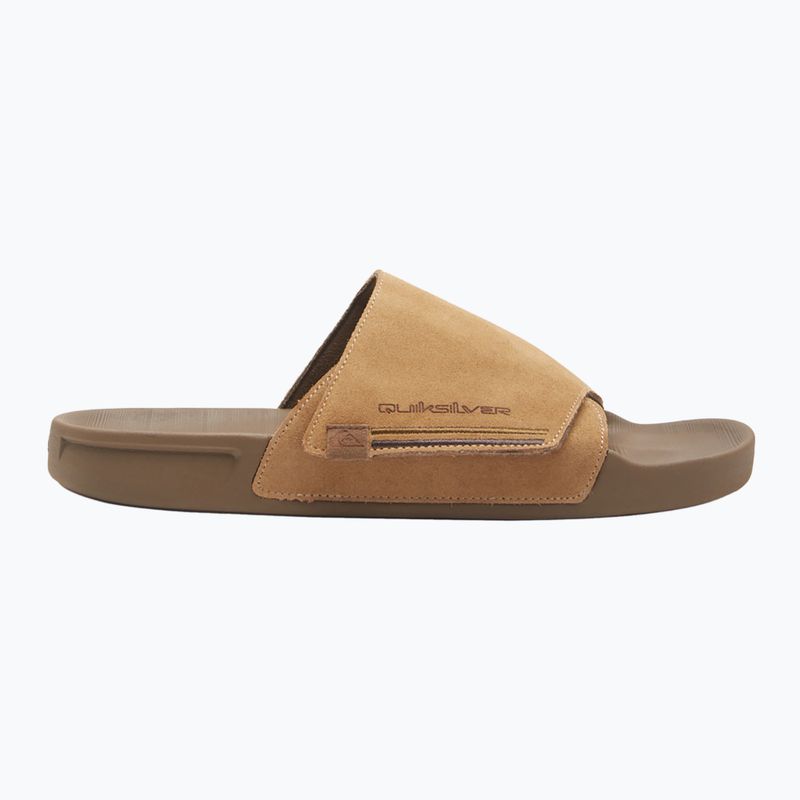 Quiksilver Rivi Suede infradito da uomo tan 1 2