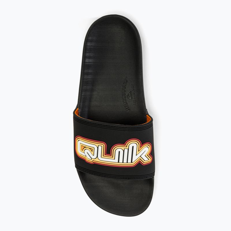 Quiksilver uomo Rivi Wordmark Slide II nero 2 Ciabatte 5