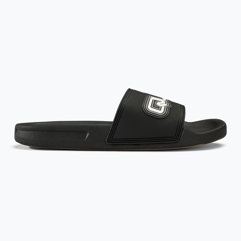 Quiksilver uomo Rivi Wordmark Slide II Ciabatte nero 1 2