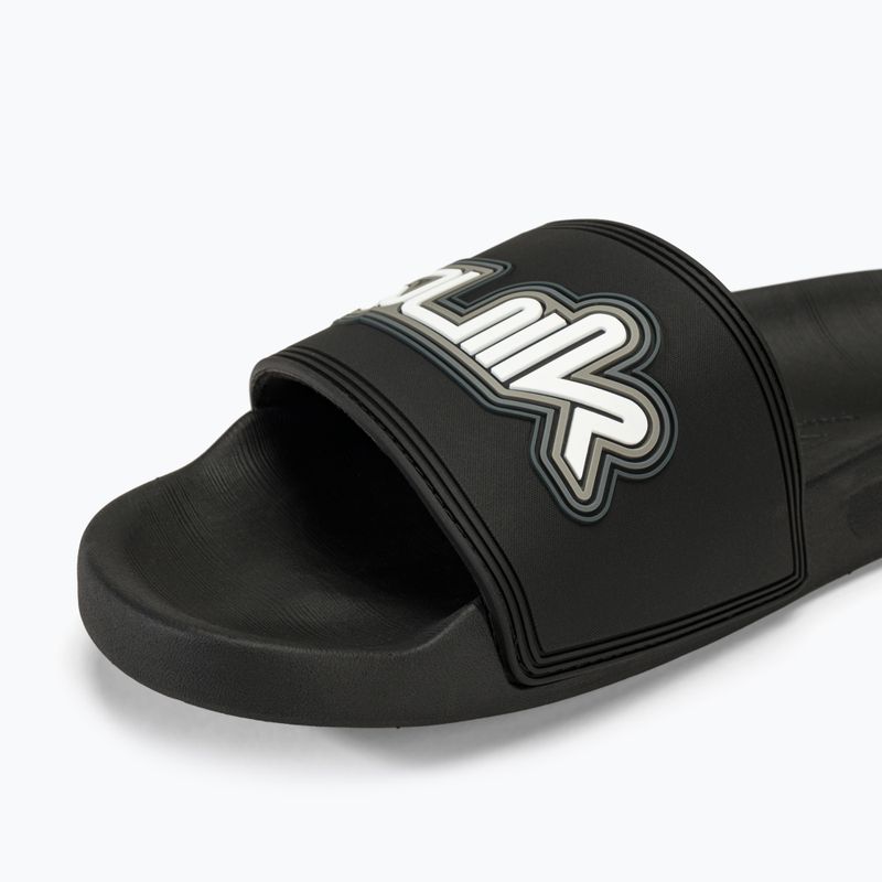 Quiksilver uomo Rivi Wordmark Slide II Ciabatte nero 1 7