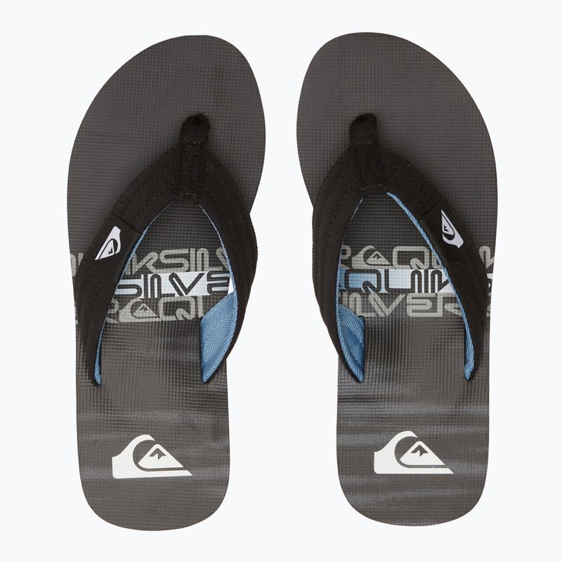 Quiksilver Molokai Layback II infradito da uomo nero3 11