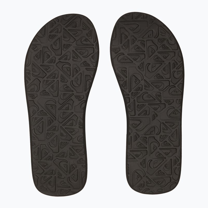 Quiksilver Molokai Layback II infradito da uomo nero3 12