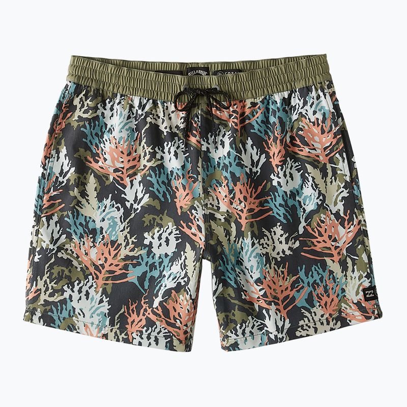 Pantaloncini da bagno Billabong Coral Garden Layback uomo multicolore
