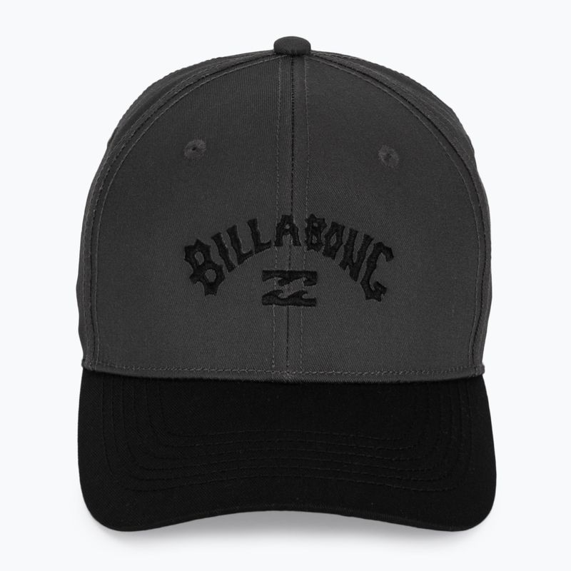 Cappello con visiera da uomo Billabong Arch Snapback charcoal 2