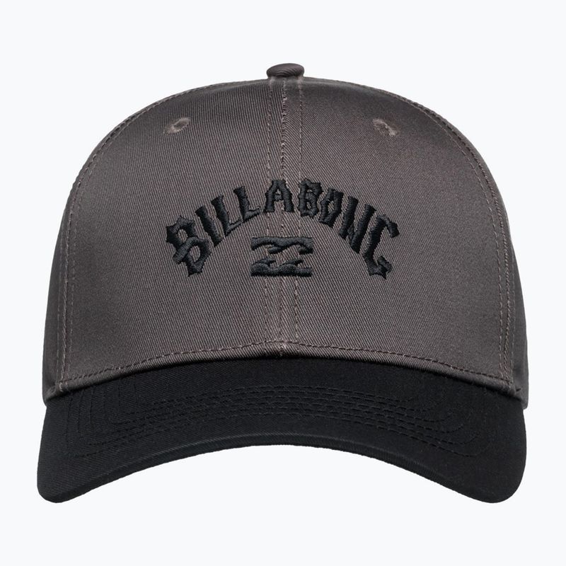 Cappello con visiera da uomo Billabong Arch Snapback charcoal 4