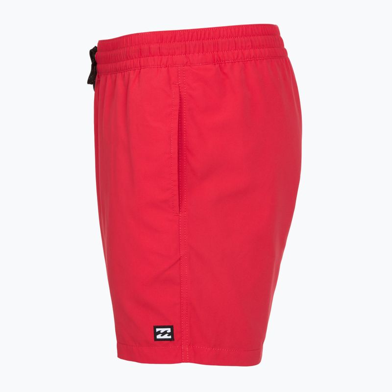 Pantaloncini da bagno uomo Billabong All Day Layback red hot 3