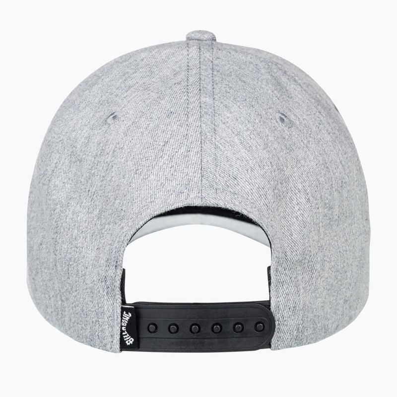 Berretto con visiera da uomo Billabong Arch Snapback grey heather 3