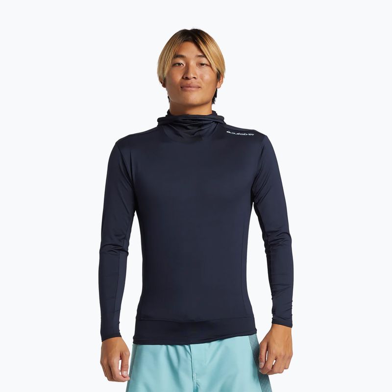 Quiksilver Highline UPF50 HD manica lunga da uomo per il nuoto, blu scuro