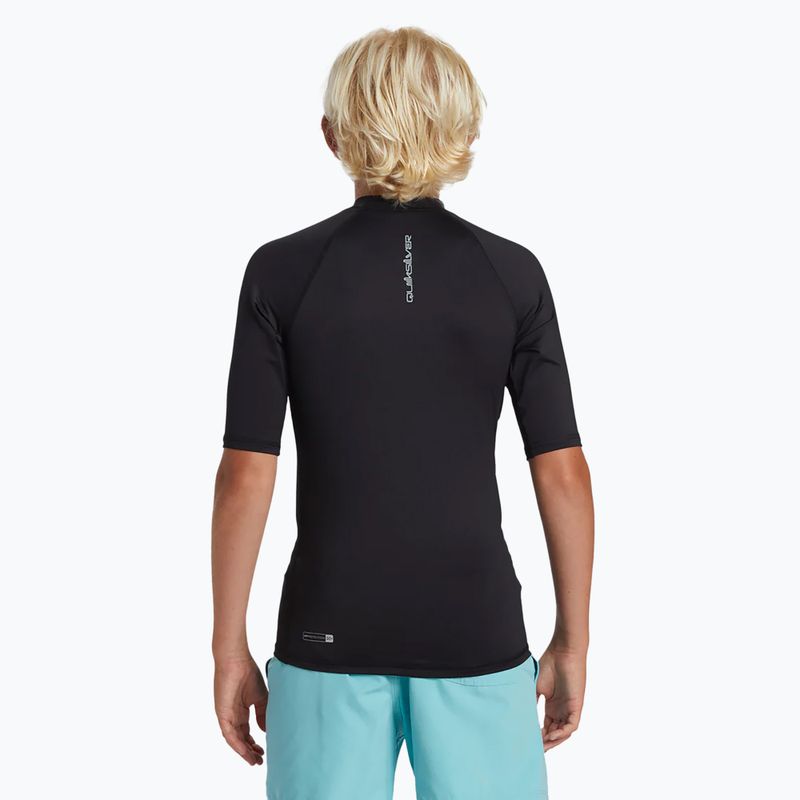 Camicia da bagno Quiksilver Everyday UPF50 per bambini, nero 2