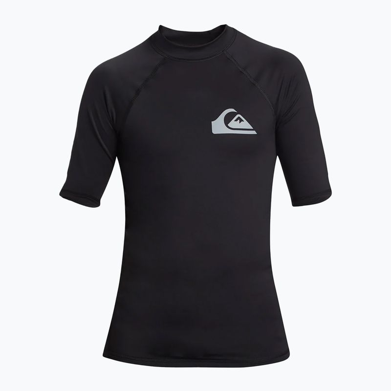 Camicia da bagno Quiksilver Everyday UPF50 per bambini, nero 4