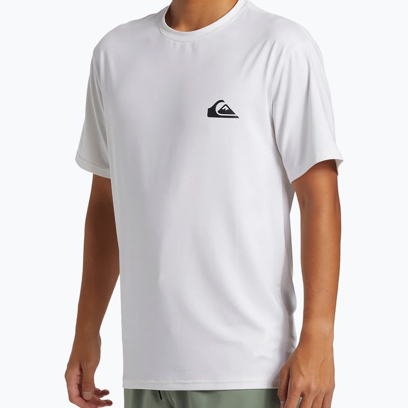 T-shirt Quiksilver Everyday Surf Uomo bianco 4