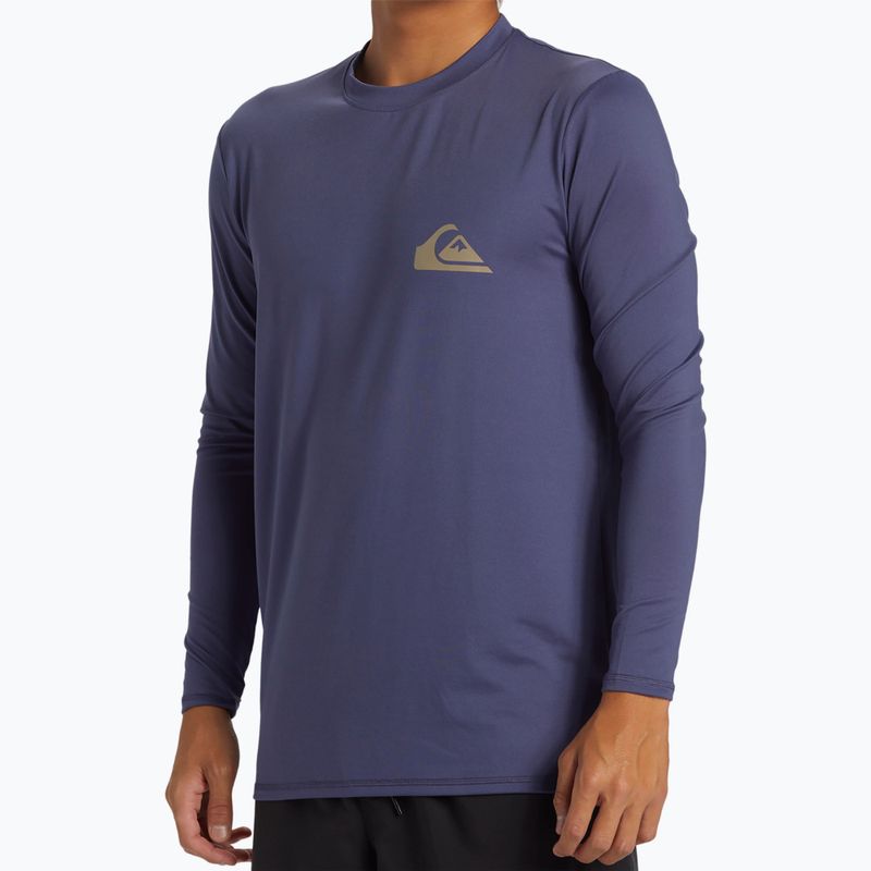 Quiksilver Everyday Surf Tee Uomo corona blu manica lunga 3