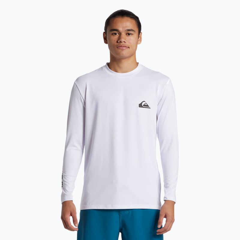 Quiksilver Everyday Surf Tee Uomo bianco/bianco a maniche lunghe