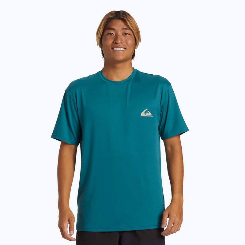 Camicia da bagno Quiksilver Everyday Surf Tee blu coloniale da uomo