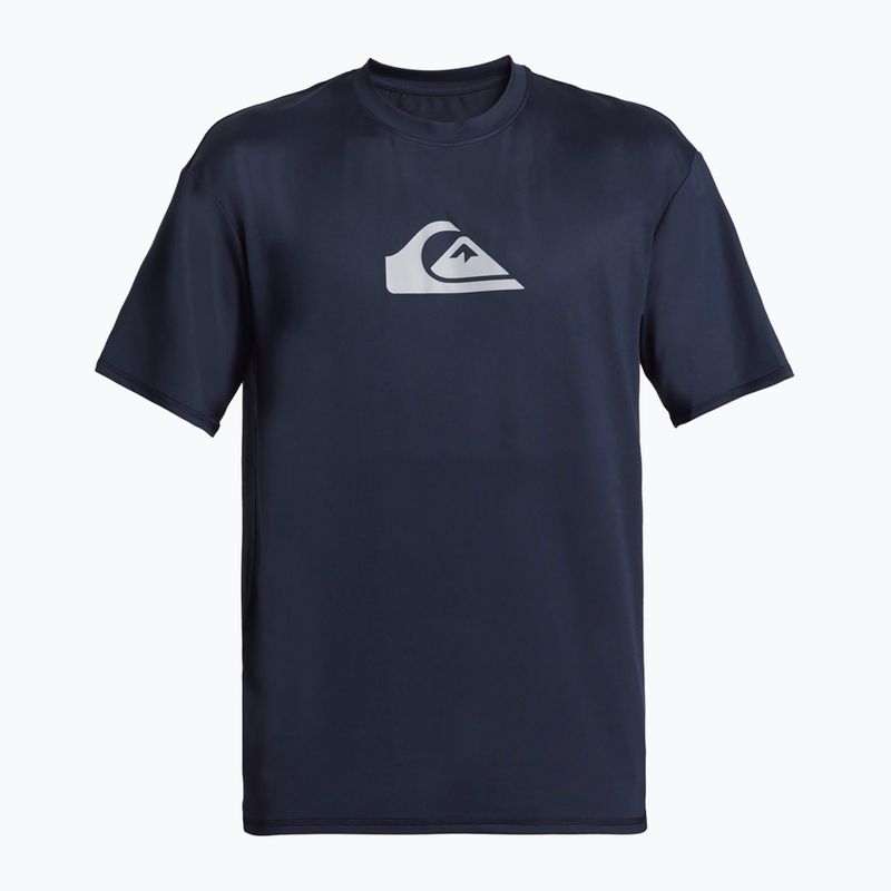 Camicia da bagno Quiksilver Everyday Surf Tee uomo blu scuro 5