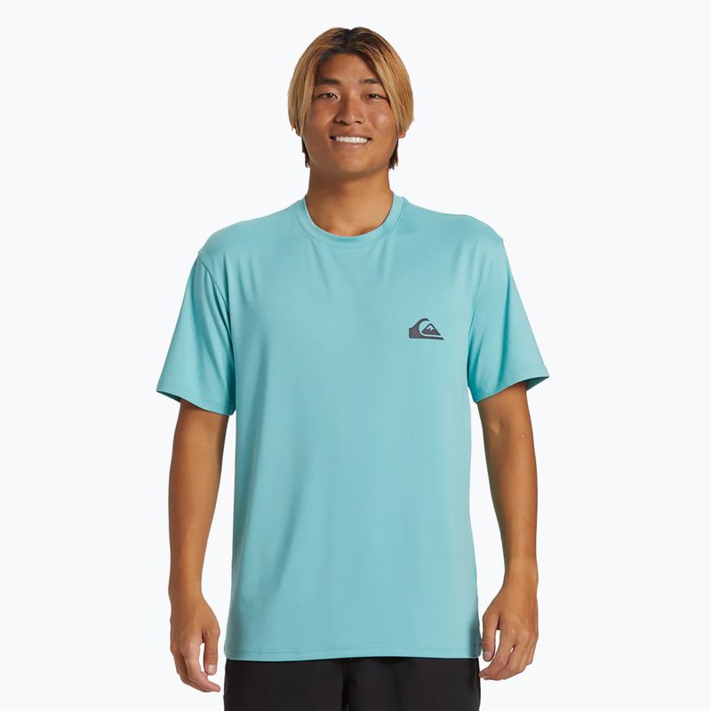 Camicia da bagno Quiksilver Everyday Surf Tee blu marino da uomo