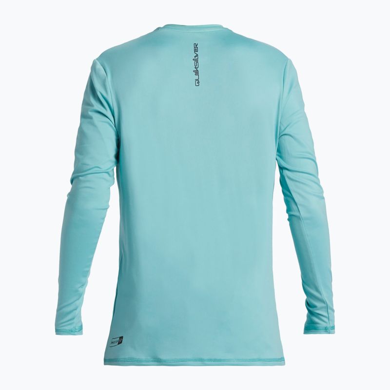 Quiksilver Surf Tee blu marino per bambini a maniche lunghe da nuoto 6