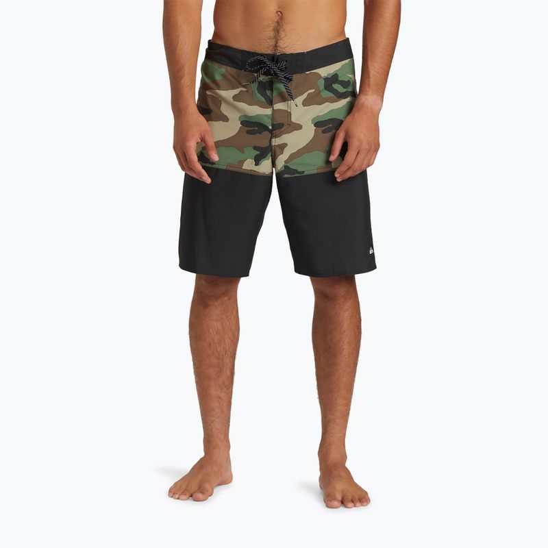 Pantaloncini da bagno Quiksilver Everyday Division 20 neri da uomo 3