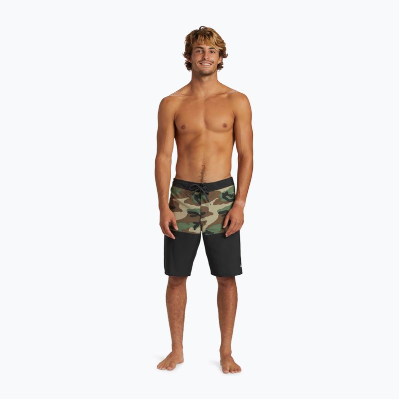 Pantaloncini da bagno Quiksilver Everyday Division 20 neri da uomo 4