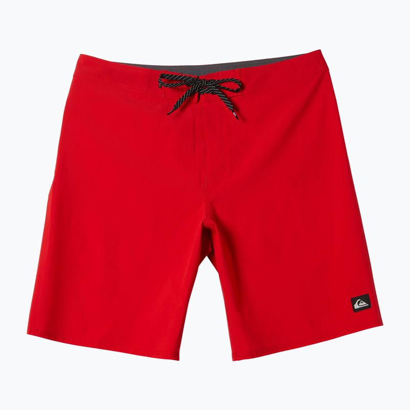Pantaloncini da bagno Quiksilver Surfsilk Kaimana 16 ad alto rischio rosso da uomo