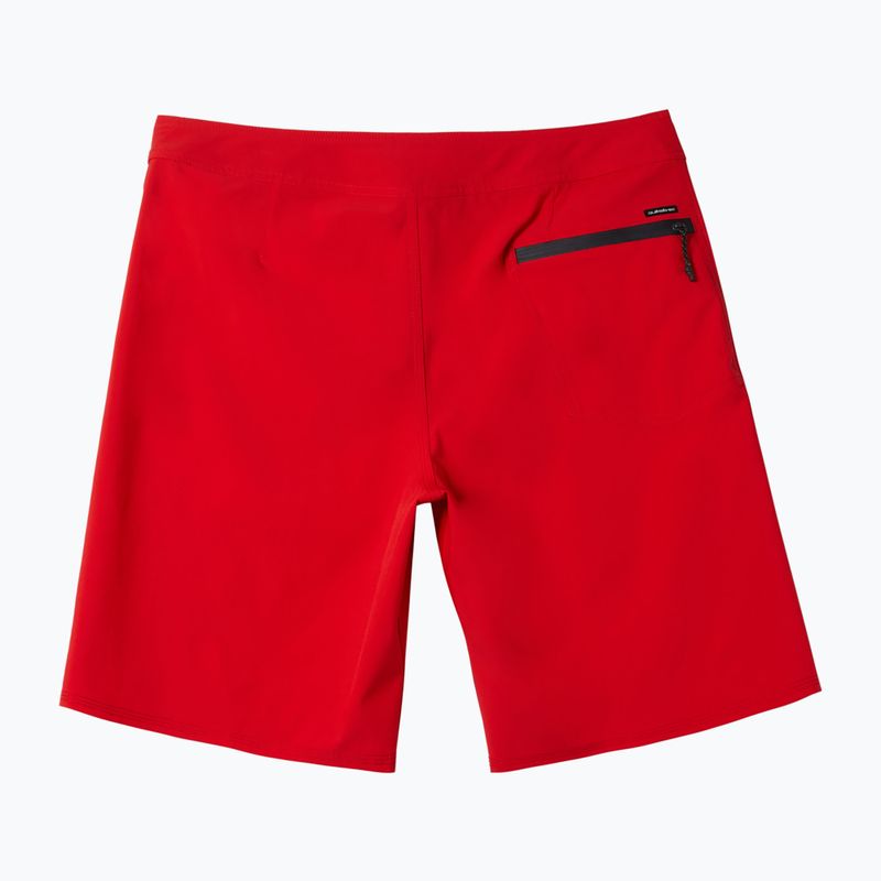 Pantaloncini da bagno Quiksilver Surfsilk Kaimana 16 ad alto rischio rosso da uomo 2