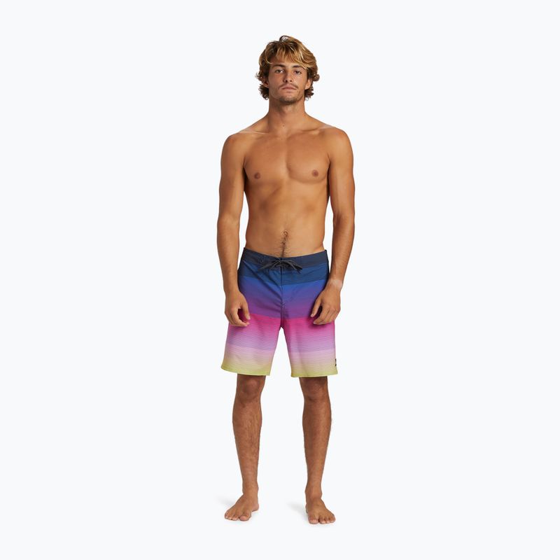 Pantaloncini da bagno Quiksilver Surfsilk Massive 18 da uomo, blu scuro 4