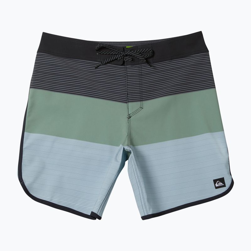 Pantaloncini da bagno Quiksilver Surfsil Tijuana 18 da uomo, nero