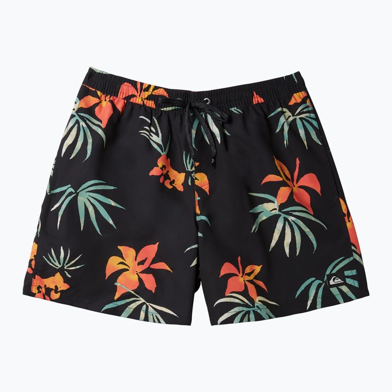 Pantaloncini da bagno Quiksilver Everyday Mix Wolley 15 nero uomo 6