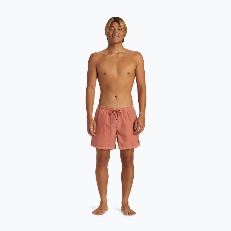 Pantaloncini da bagno Quiksilver Everyday Surfwash Volley 15 canyon clay uomo 4