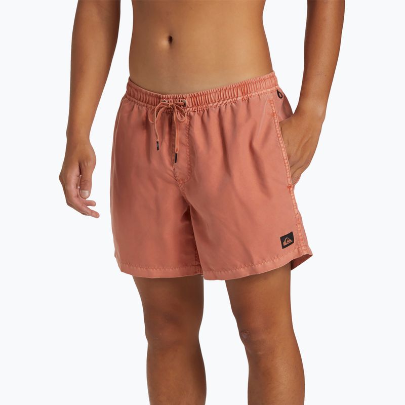 Pantaloncini da bagno Quiksilver Everyday Surfwash Volley 15 canyon clay uomo 6
