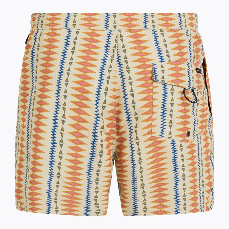 Pantaloncini da bagno Quiksilver Remade Mix Volley 16 oyster white da uomo 2