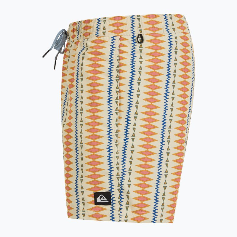 Pantaloncini da bagno Quiksilver Remade Mix Volley 16 oyster white da uomo 4