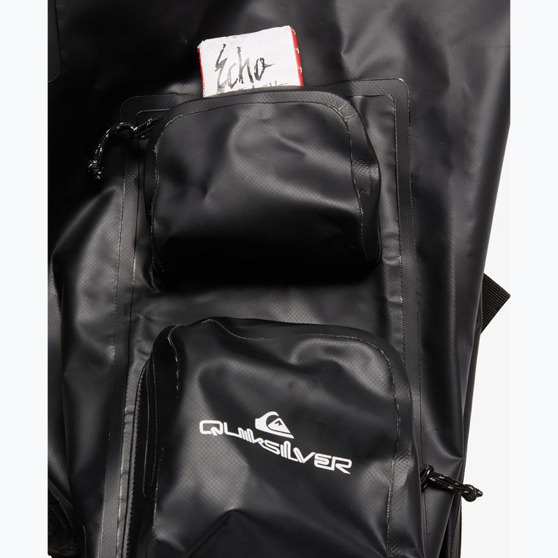 Zaino impermeabile Quiksilver Evening Sesh 35 l nero/nero 4