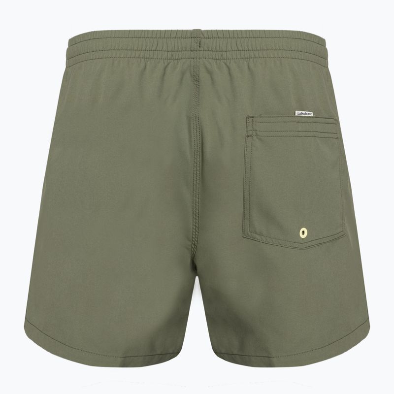 Pantaloncini da bagno Quiksilver Behind Waves four leaf clover da uomo 2