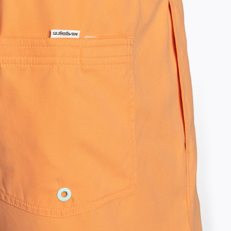 Pantaloncini da bagno Quiksilver Behind Waves tangerine da uomo 4