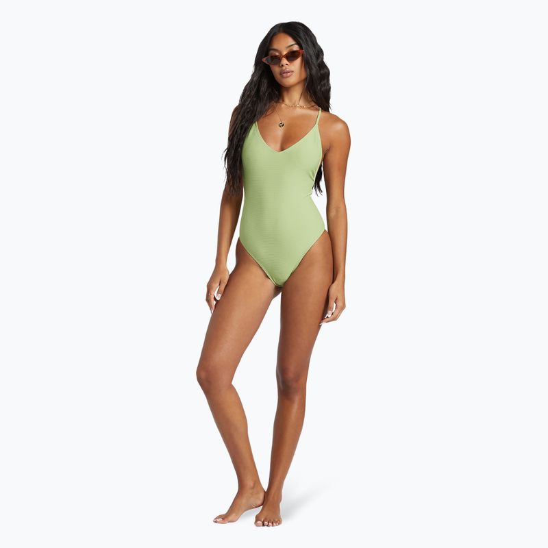 Costume intero donna Billabong Tanlines Sage palm green 6