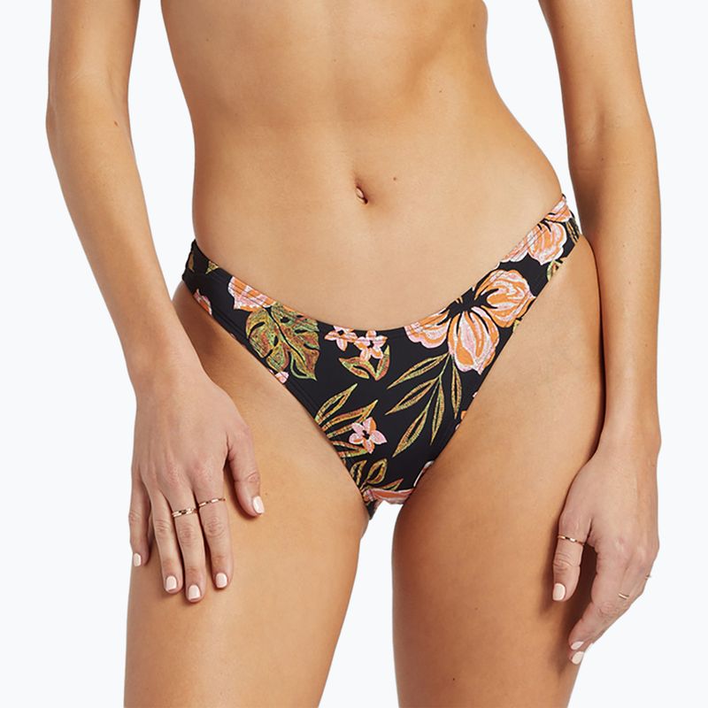 Billabong Hooked On Tropics, slip del costume da bagno con ciottoli neri 4