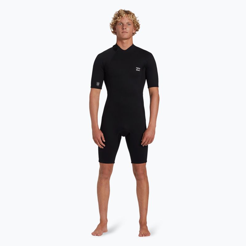 Schiuma da nuoto Billabong 2/2 mm Foil FL Spring nero da uomo 2