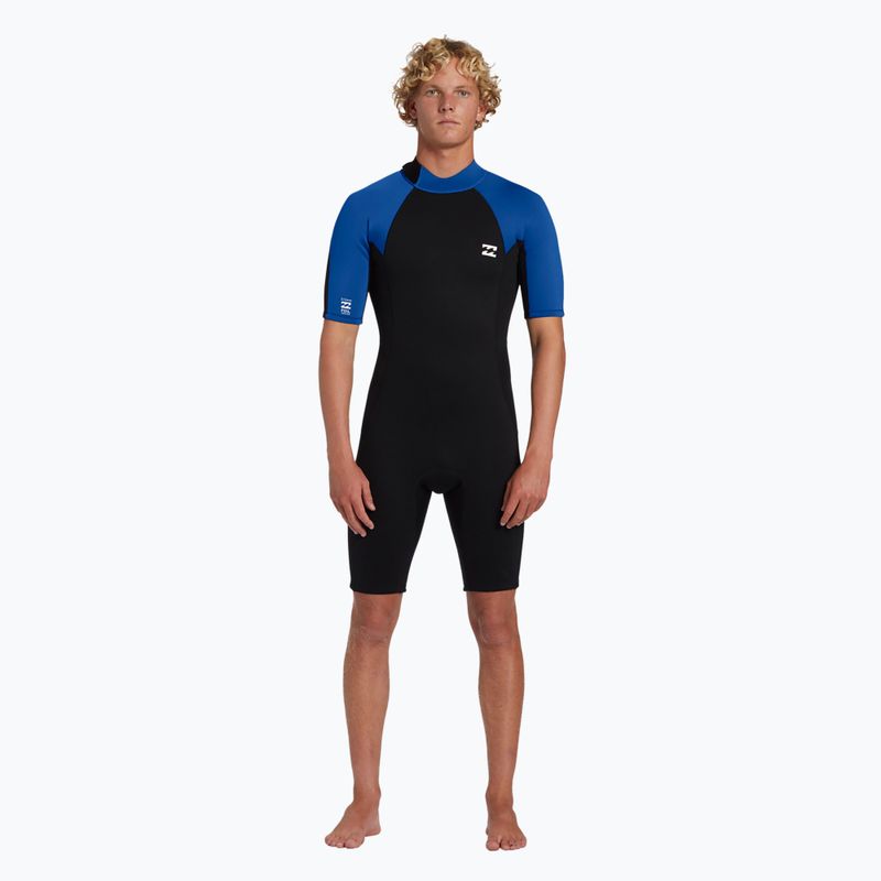 Billabong 2/2 mm Foil FL Spring da uomo, schiuma da nuoto blu medio 2